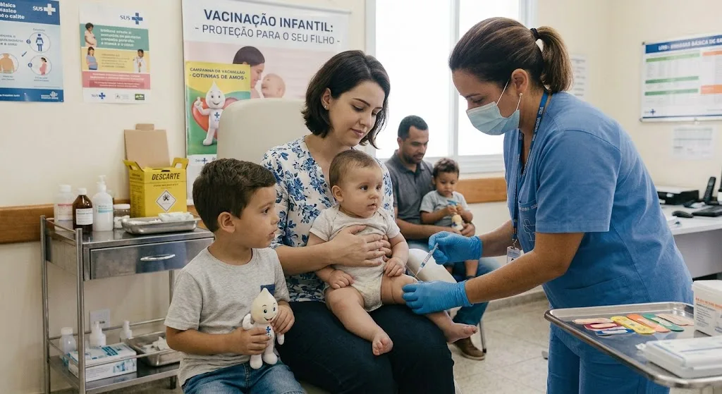 Vacinação para bebê e crianças na Prolife Vacinas